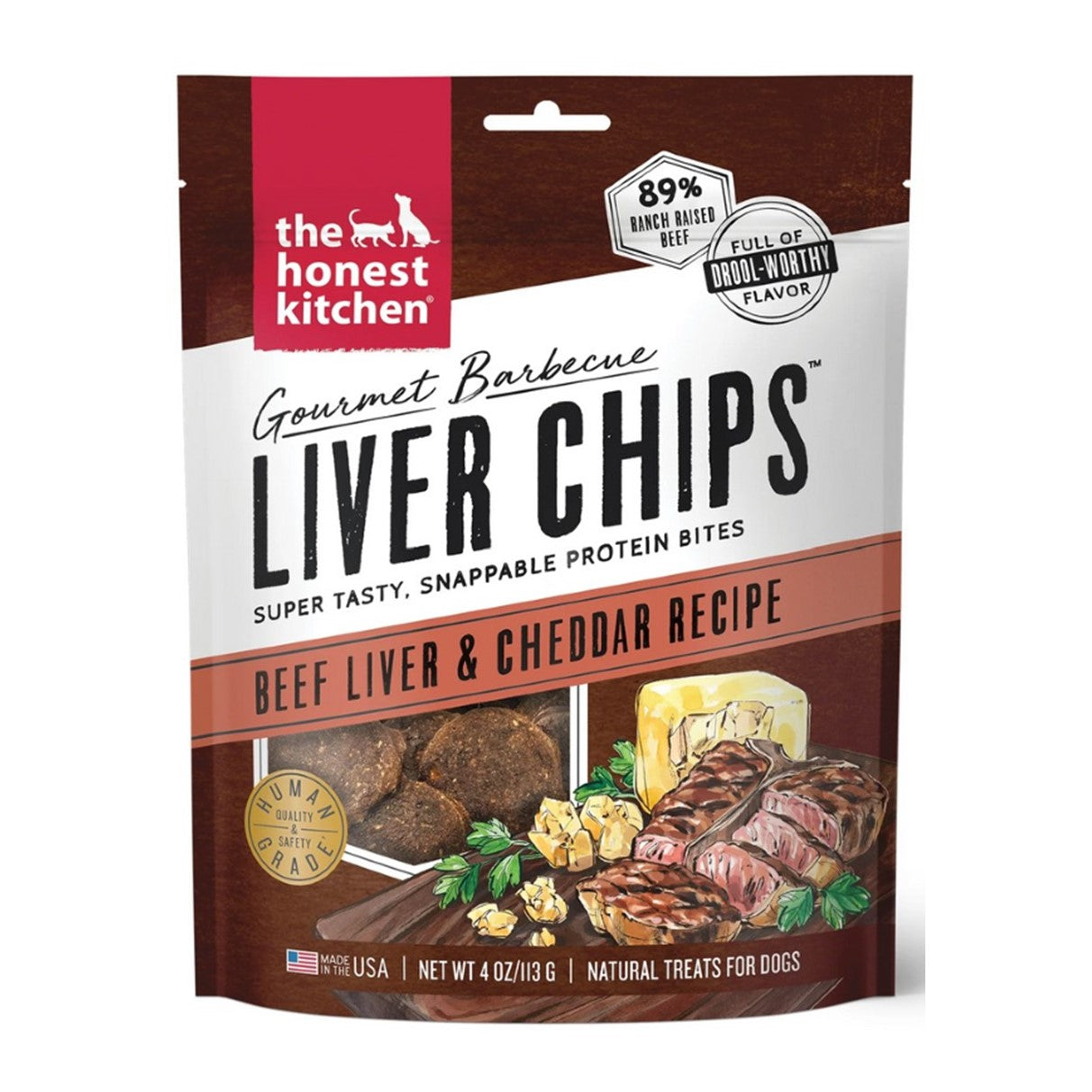 The Honest Kitchen Beef Liver Chips 4oz