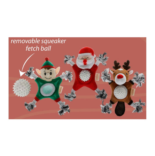 Territory Holiday 2-in-1 Mesh Toys 10"