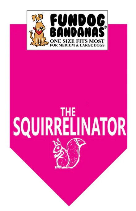 FunDog The Squirrelinator Bandana - 2 Sizes, Several Colors