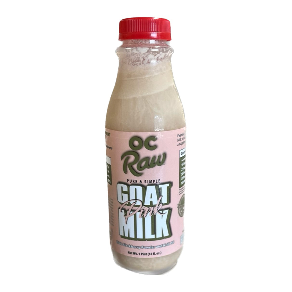 OC Raw Pink Goat Milk