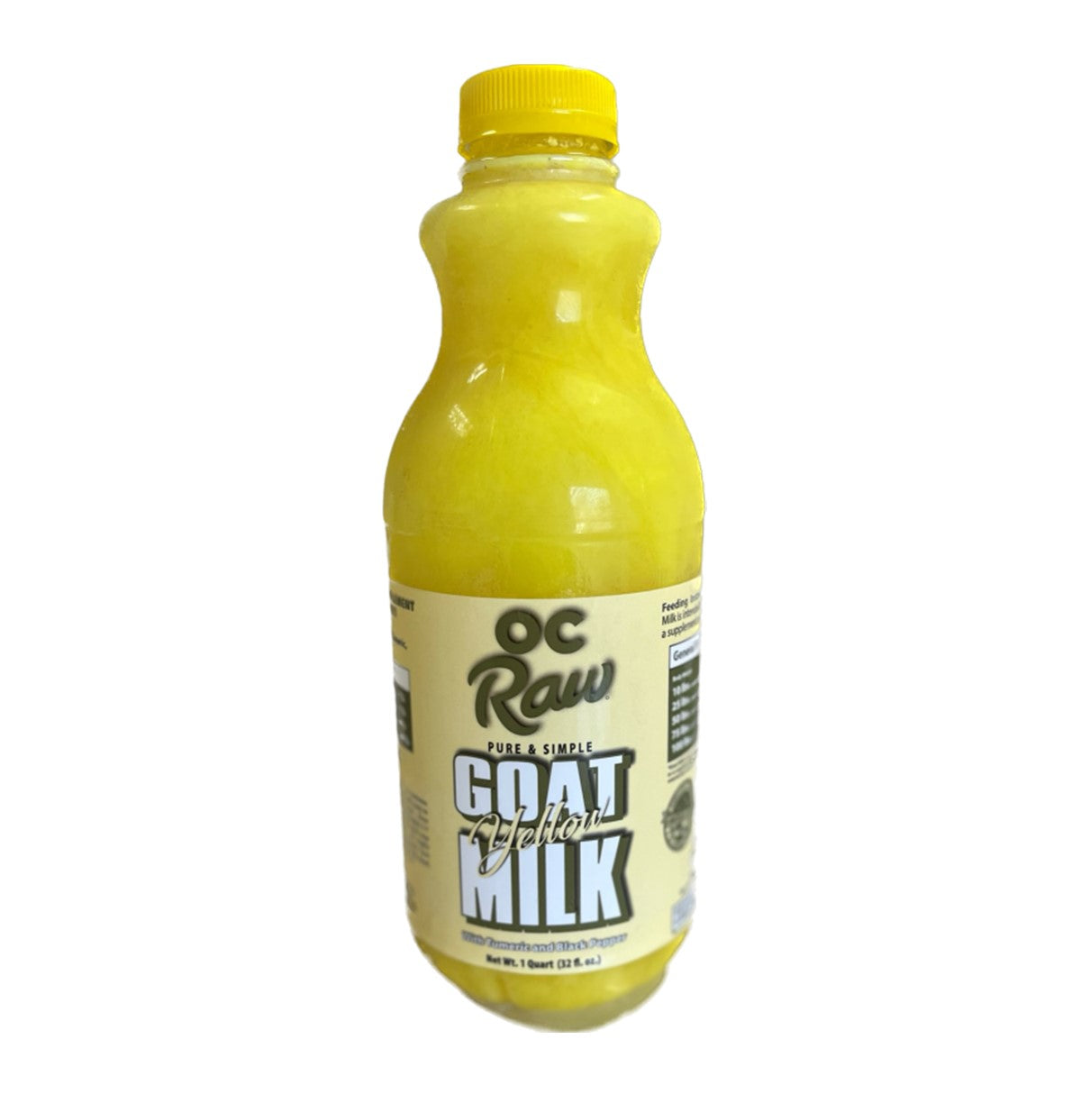 OC Raw Yellow Goat Milk