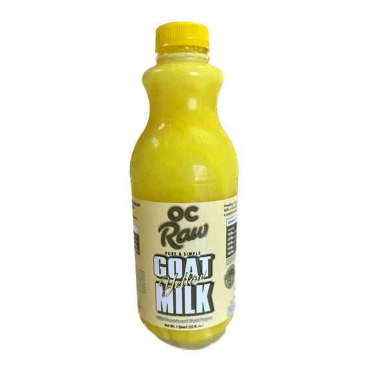 OC Raw Yellow Goat Milk