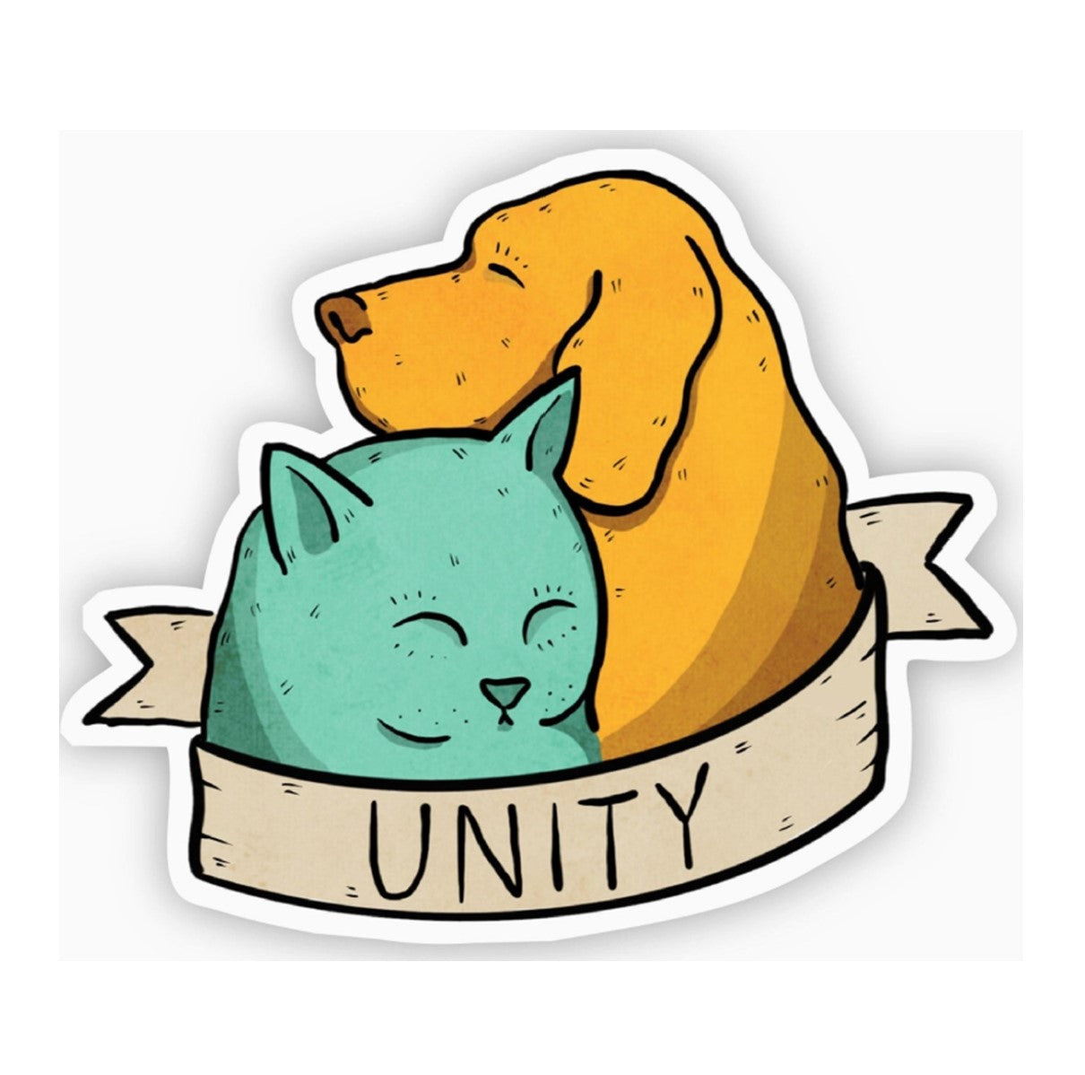 Community Unity Sticker Unity Sticker – A Place for Fido
