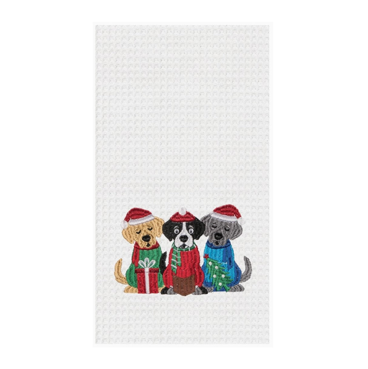 Caroling Dogs Towel