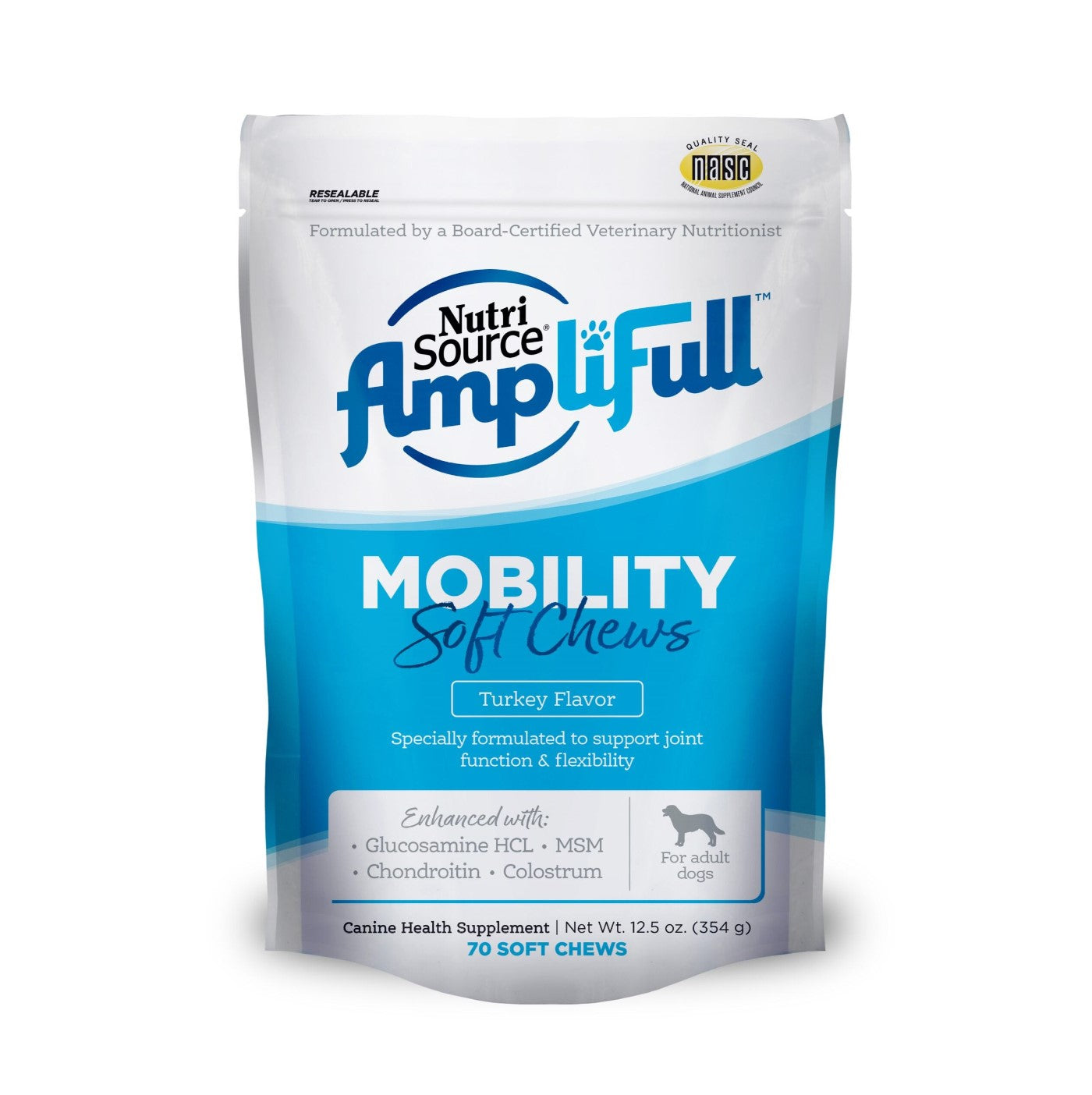 NutriSource Amplifull Mobility 70ct