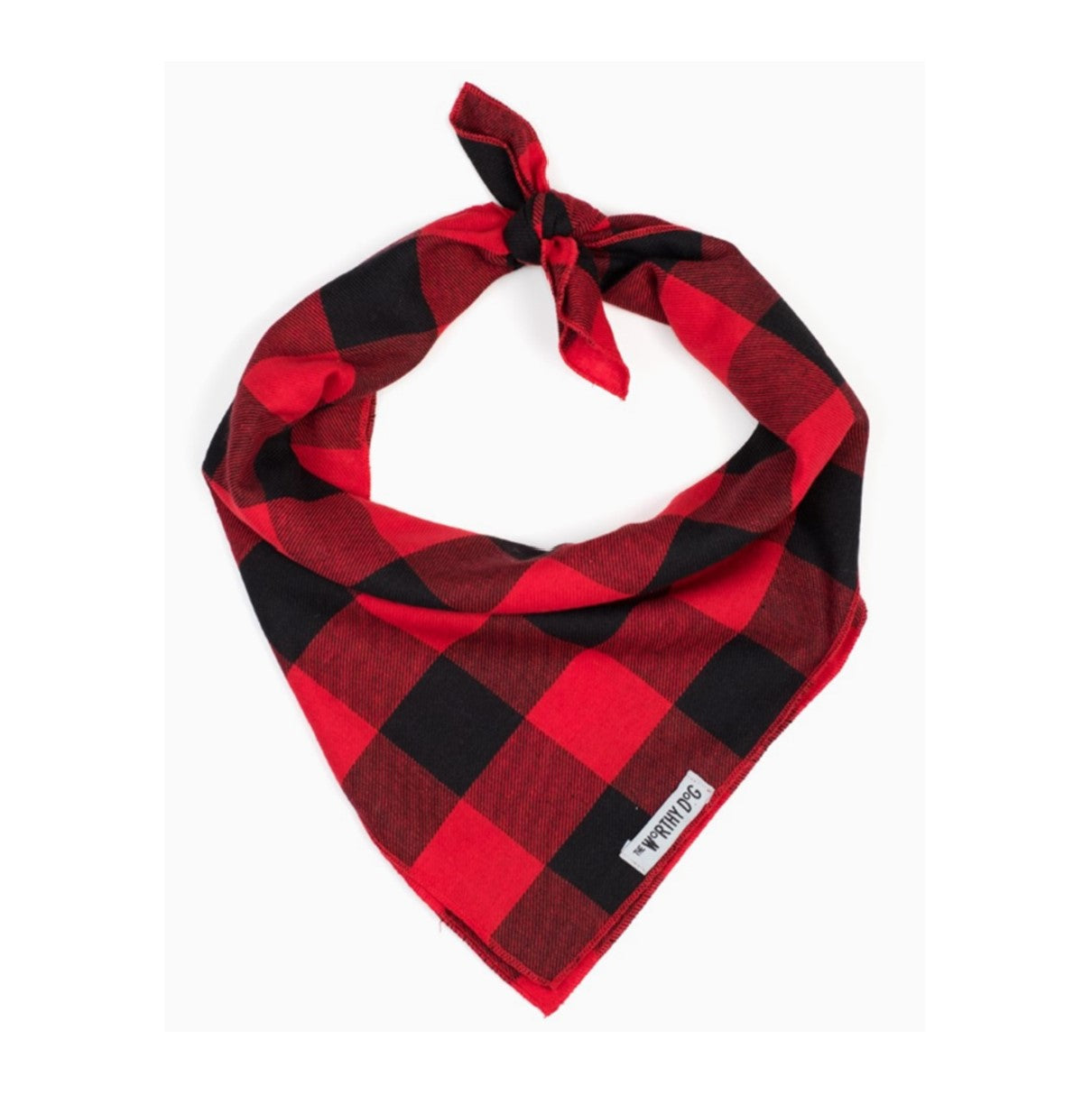 Worthy Dog Buffalo Plaid Bandana