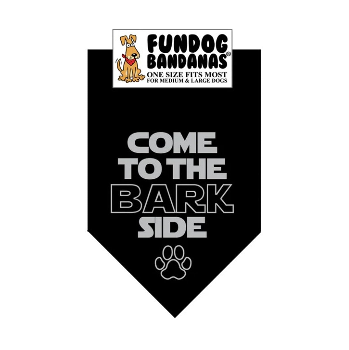 FunDog Come to the Bark Side Bandana - 2 Sizes - Disc.