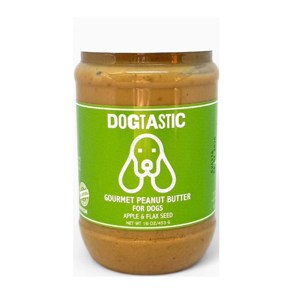 Dogtastic Peanut Butter Apple/Flax 16oz