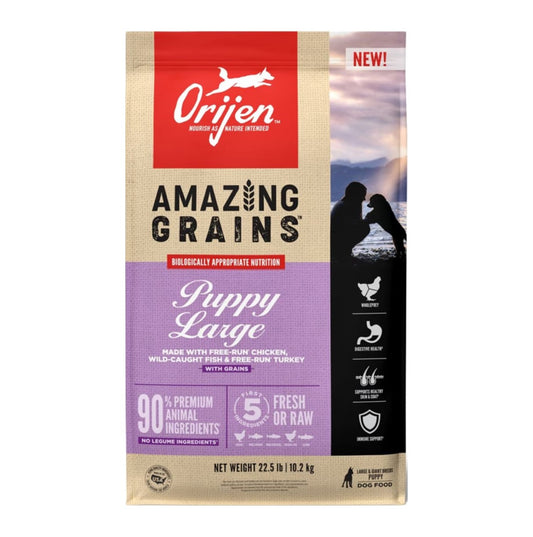 Orijen Puppy Lg w/Grains 22.5#