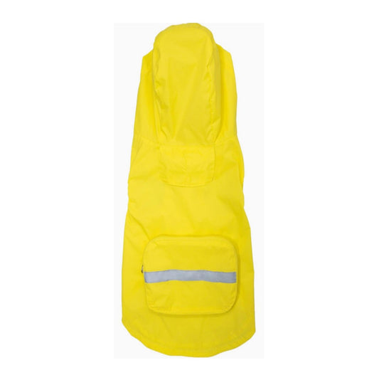 Doggie Design Packable Raincoat Yellow