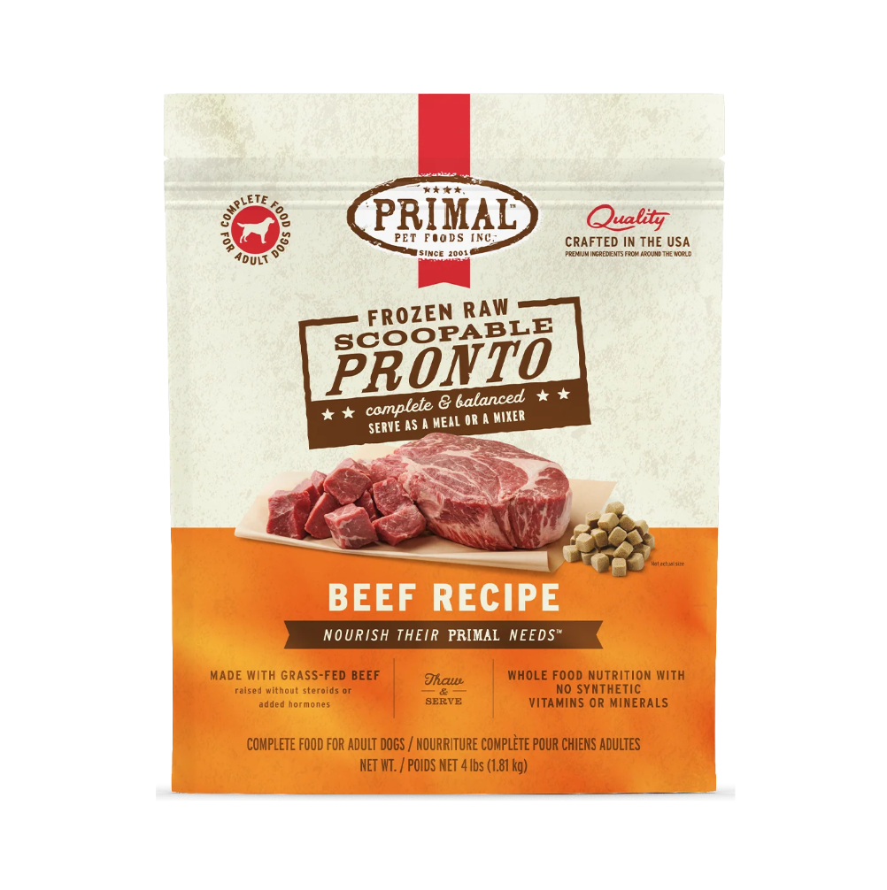 Primal Pronto Beef 4#
