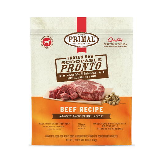 Primal Pronto Beef 4#