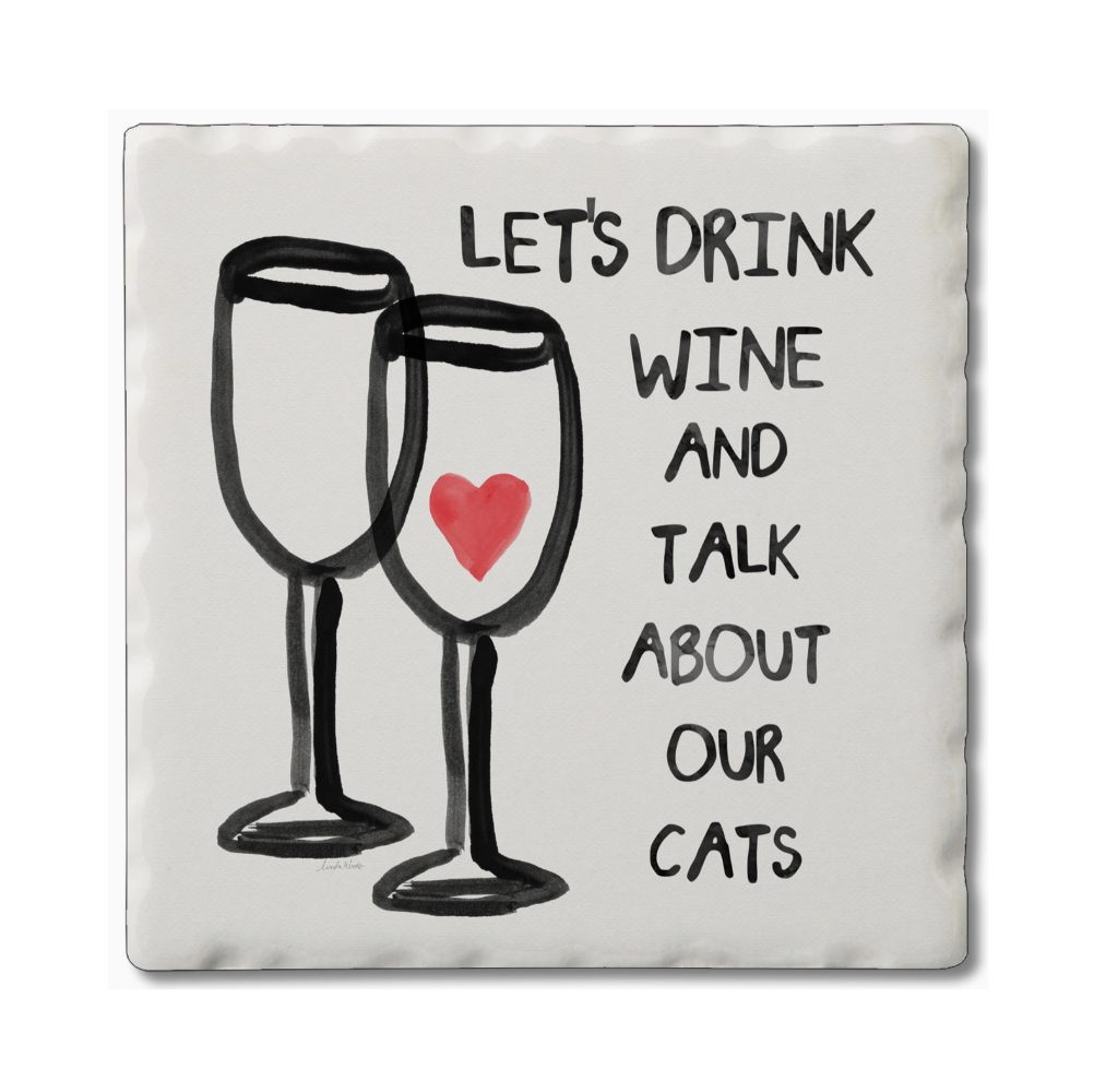 Talk About Cats Coaster
