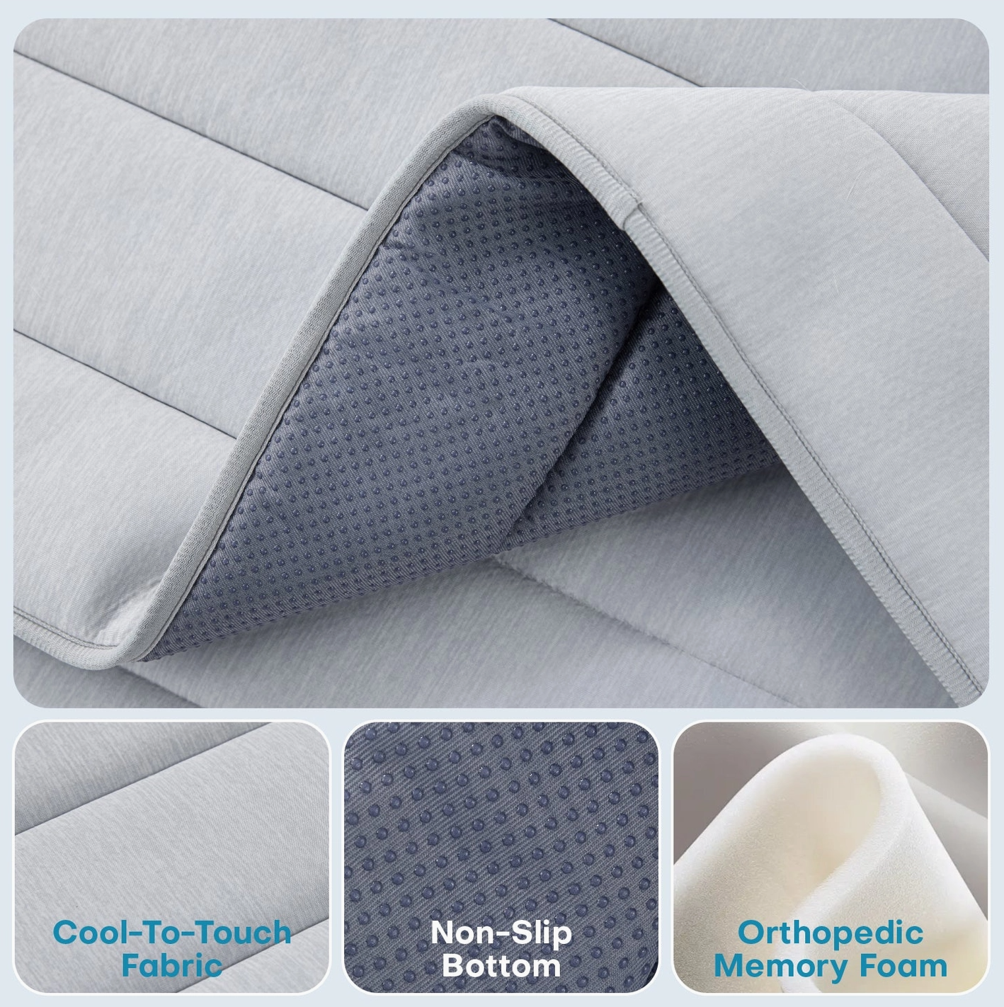 Goopaws Cooling Mat - Gray