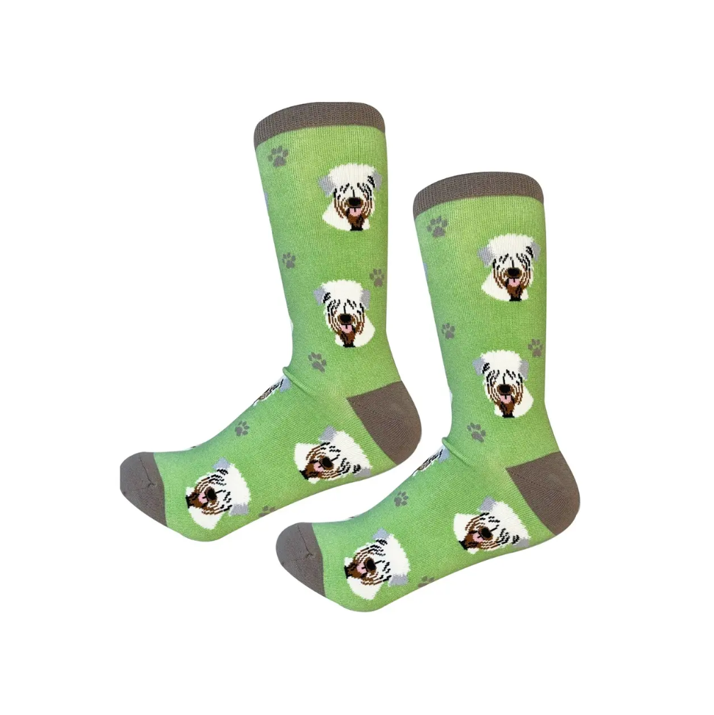 E&S Soft Coated Wheaten Socks