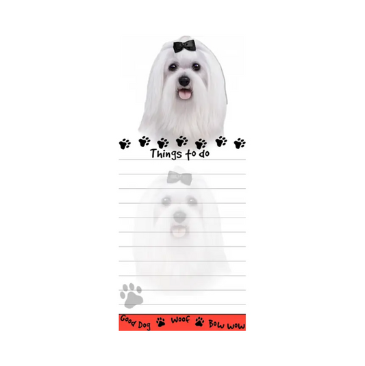 Maltese Magnetic Notepad