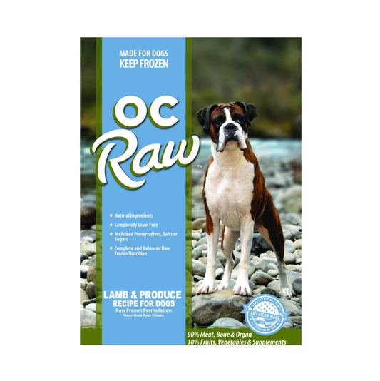 OC Raw Lamb & Produce - Raw Frozen
