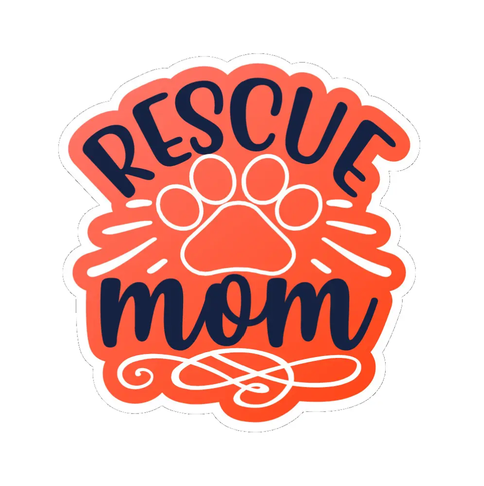 Rescue Mom Sticker