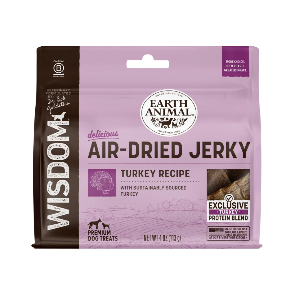 Earth Animal Wisdom Jerky - Turkey 4oz