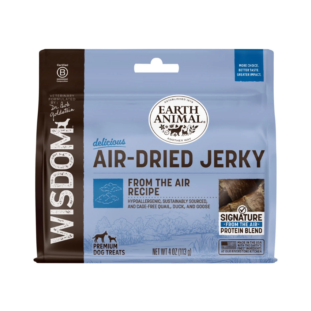 Earth Animal Wisdom Jerky - From the Air 4oz