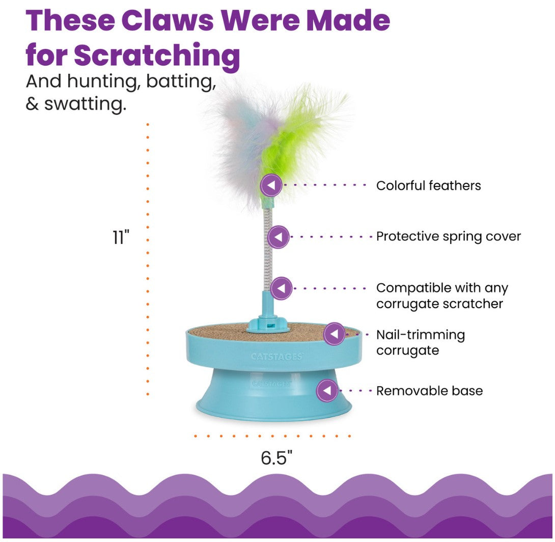 Catstages 2-in-1 Scratch & Bat