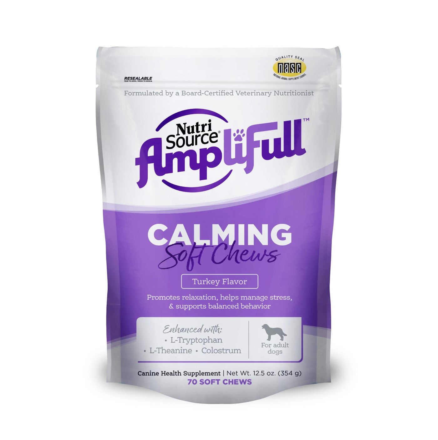 NutriSource Amplifull Calming 70ct