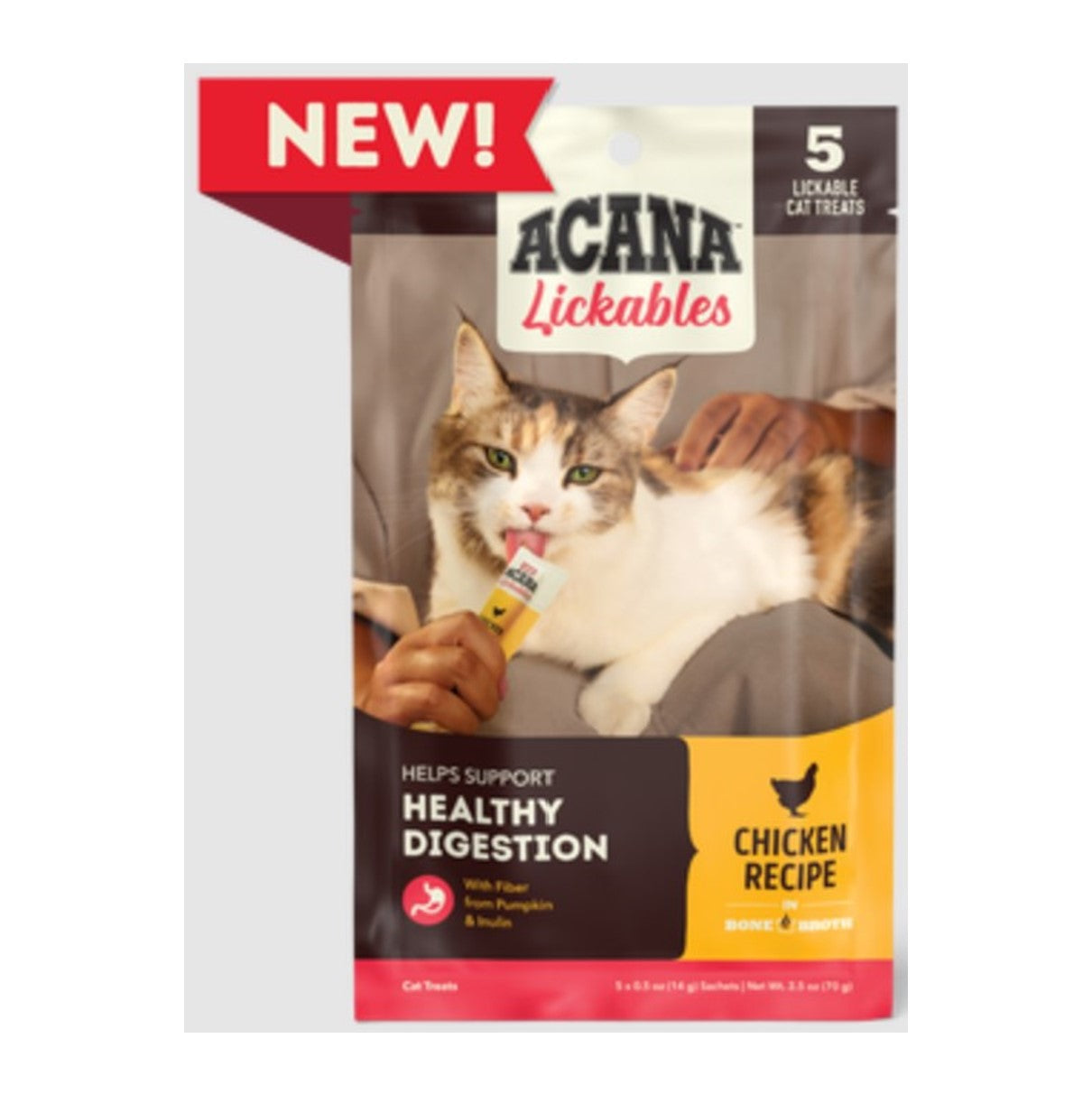 Acana Lickables Chicken 2.5 oz (5 x .5oz sachets)