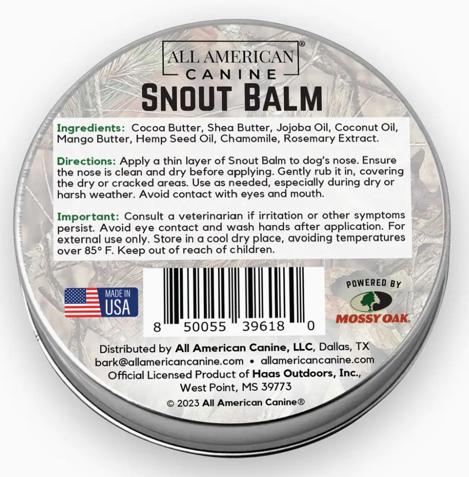 All American Canine Snout Balm 1oz