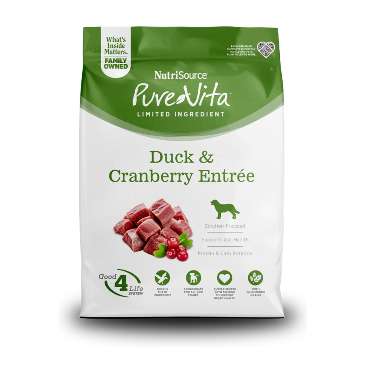 PureVita Duck & Cranberry (Grain Inclusive)