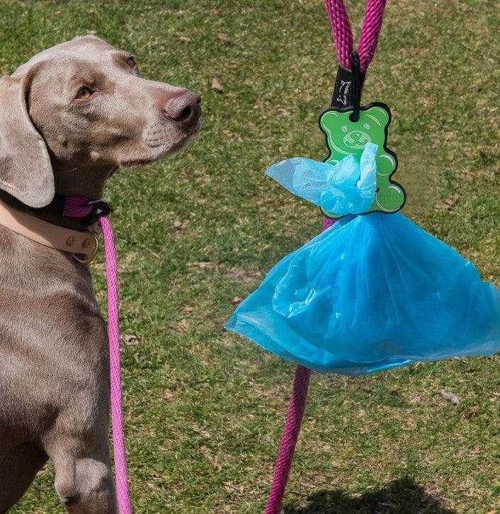 WW Green Gummy Used Waste Bag Holder