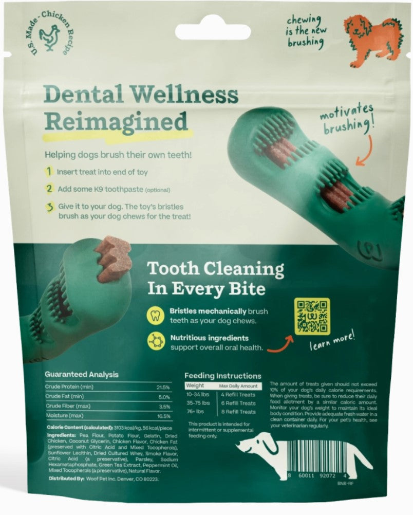 Bite n' Brush Dental Chew Refills 8oz