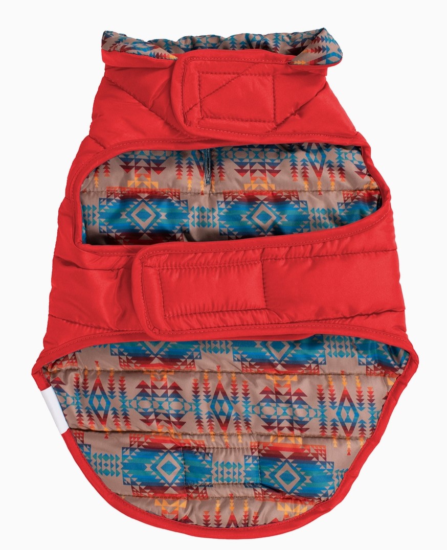 Pendleton Puffer Pilot Rock Red