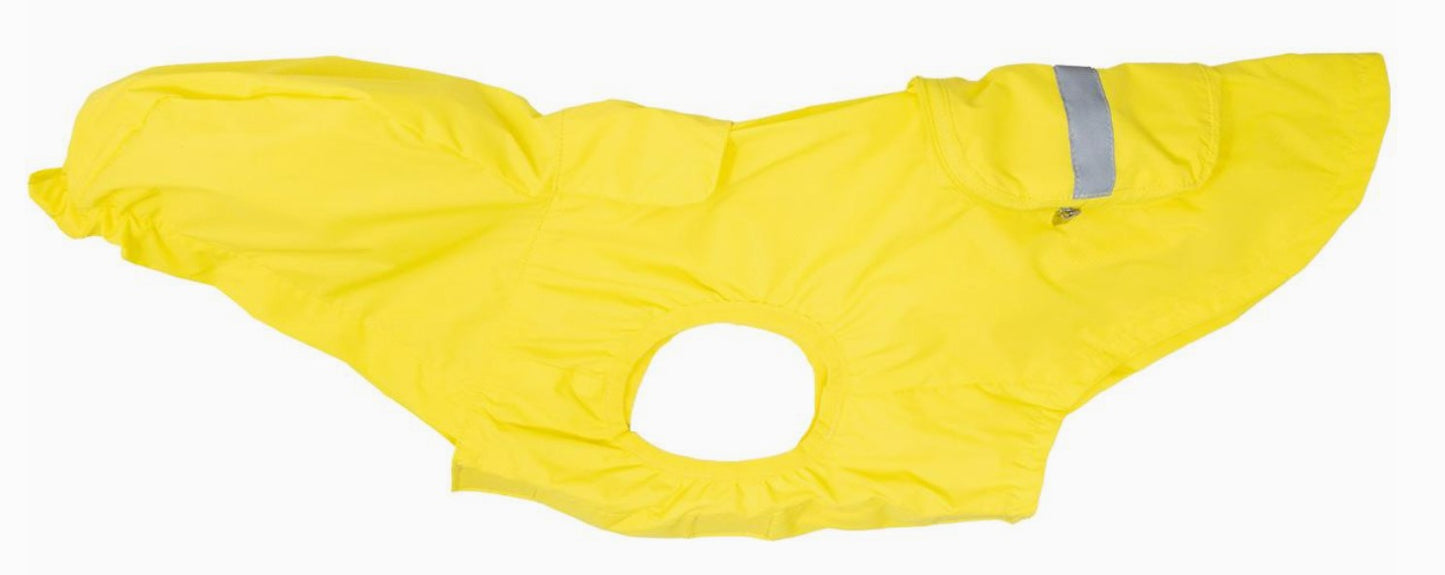 Doggie Design Packable Raincoat Yellow