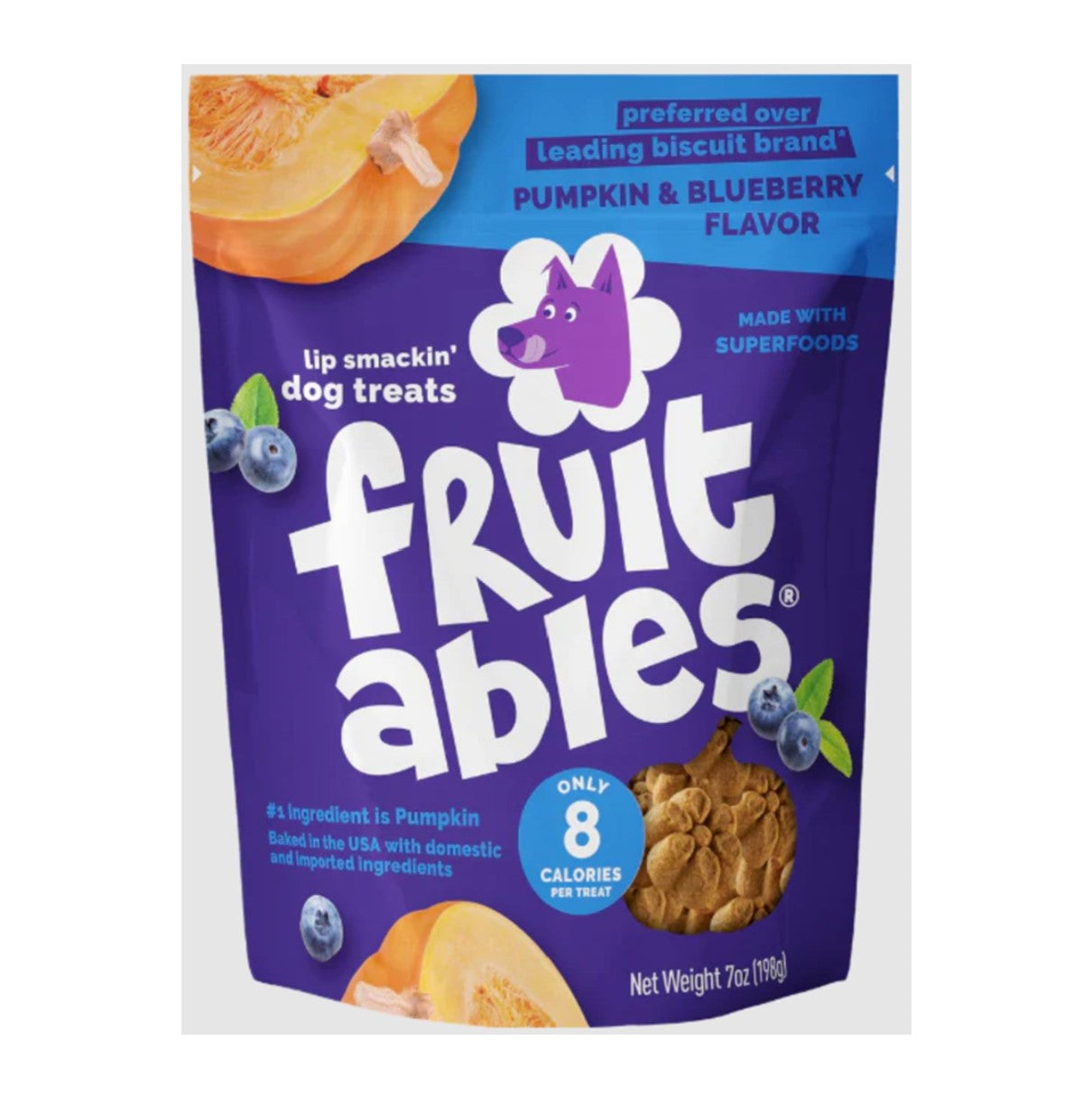 Fruitables Pumpkin/Blueberry 7oz