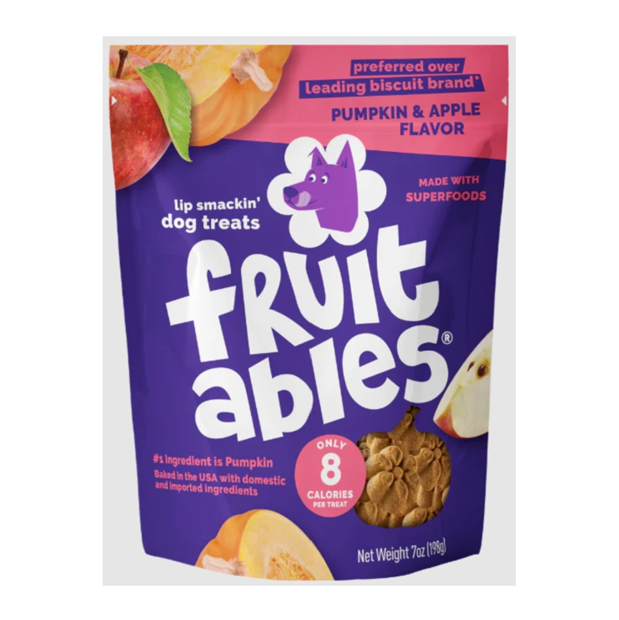 Fruitables Pumpkin/Apple 7oz