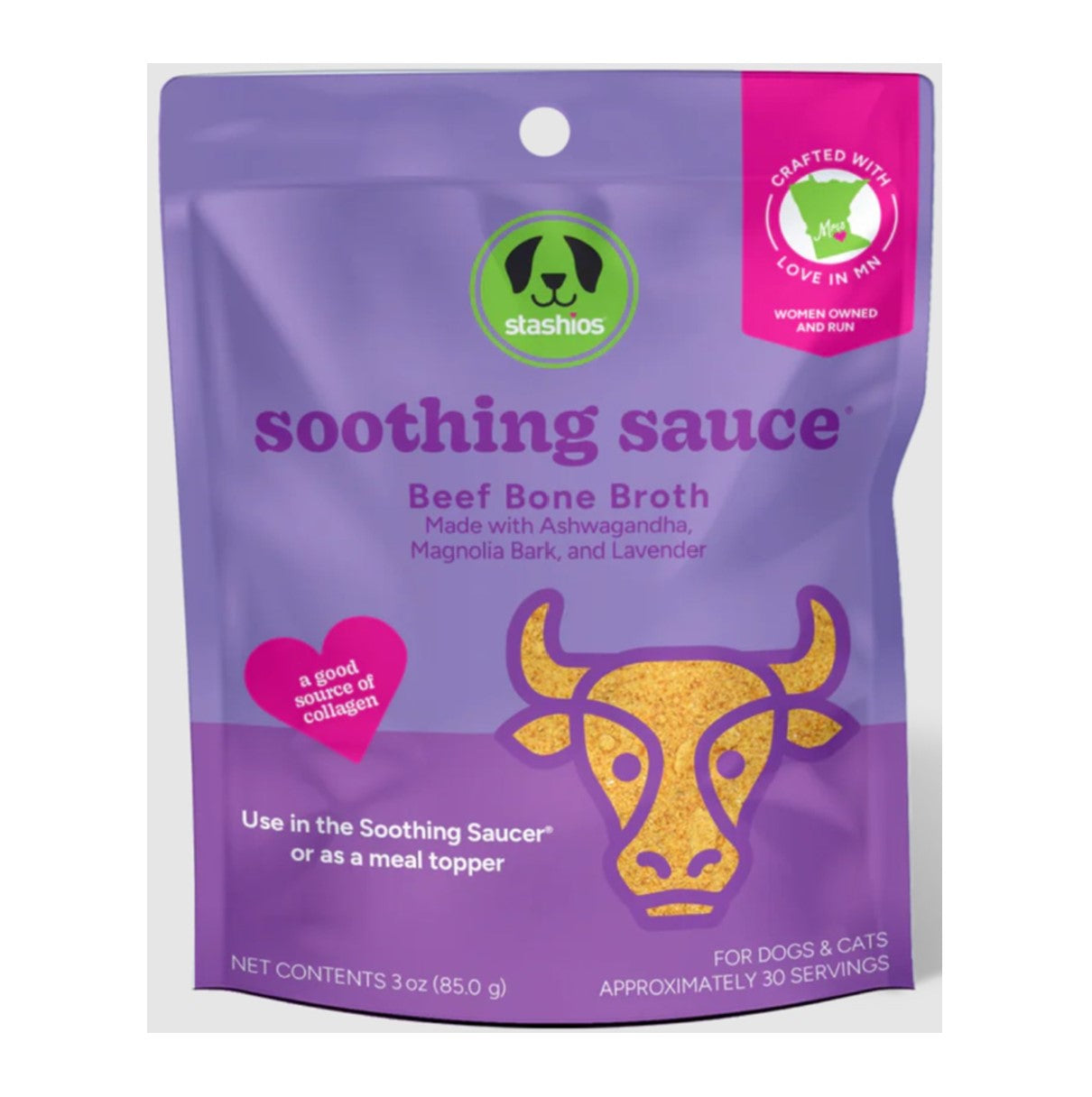 Stashios Soothing Sauce Beef 3oz