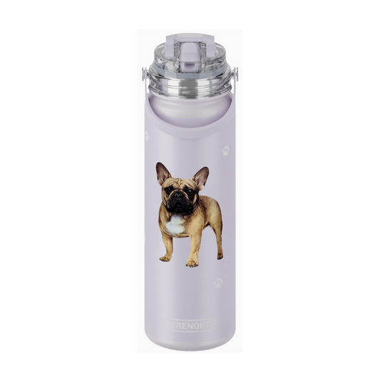 E&S French Bulldog 24oz Bottle