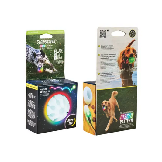 NiteIze GlowStreak Rechargeable Disc-o Ball