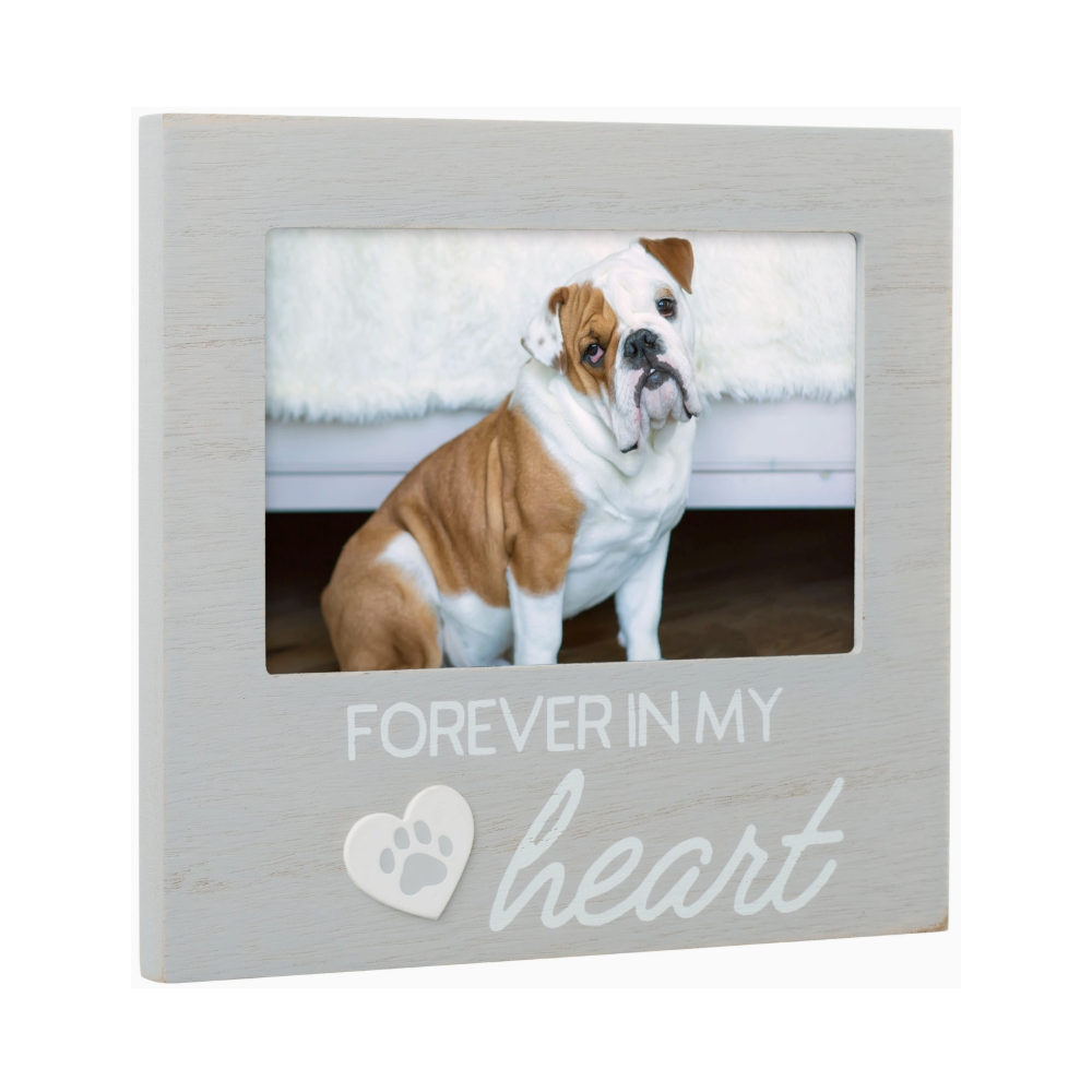 Forever in My Heart Memorial Frame - Gray