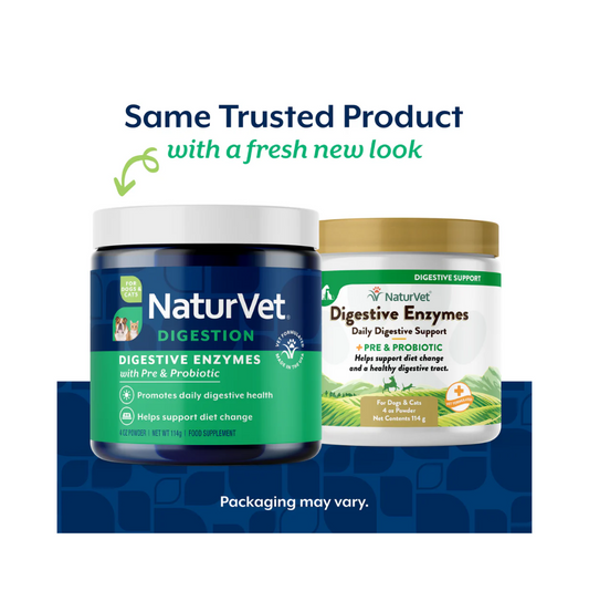 NaturVet Enzymes+Biotics 4oz