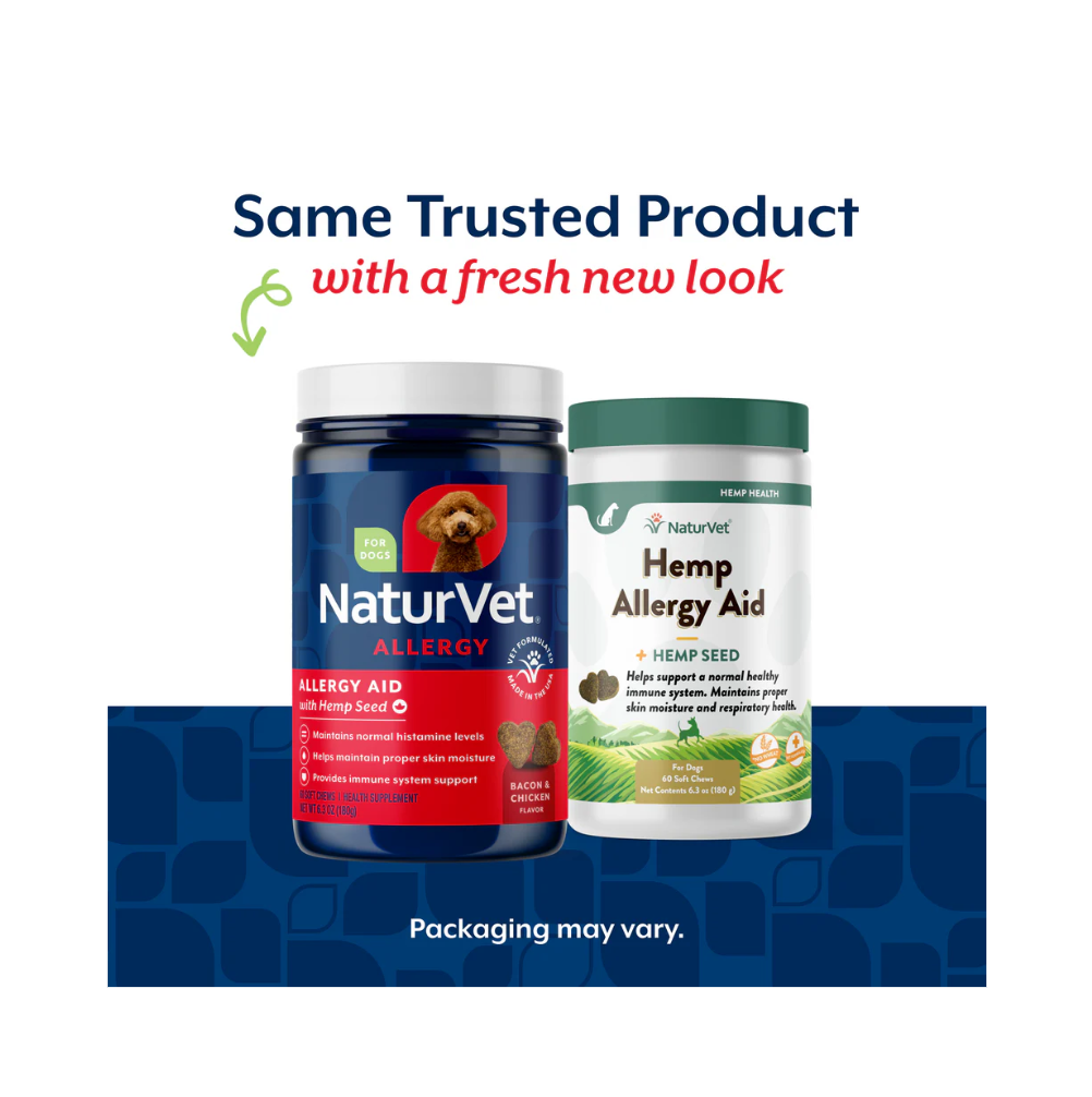 NaturVet Hemp Allergy Aid 60ct