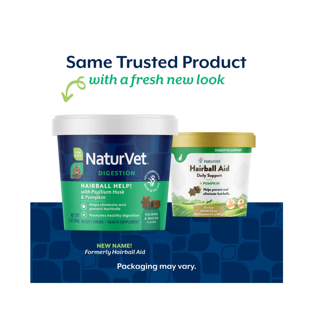 NaturVet Cat Hairball Aid 60ct