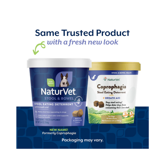 NaturVet Stool Eating Deterrent+Breath 70ct