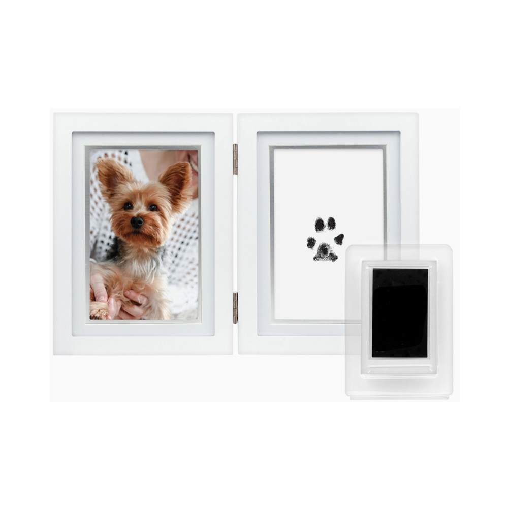Pawprints Desk Frame White