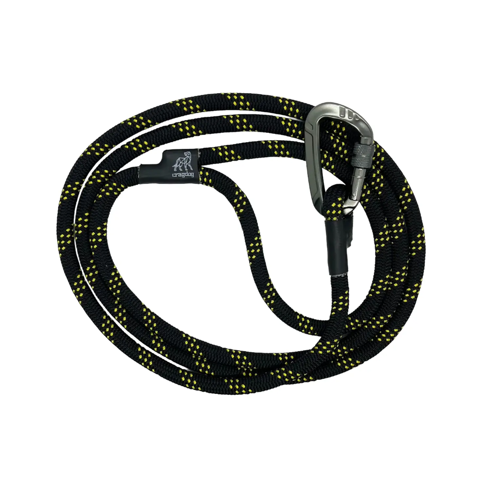 Crag Dog Climbing Rope (New) w/Carabiner 5.5'