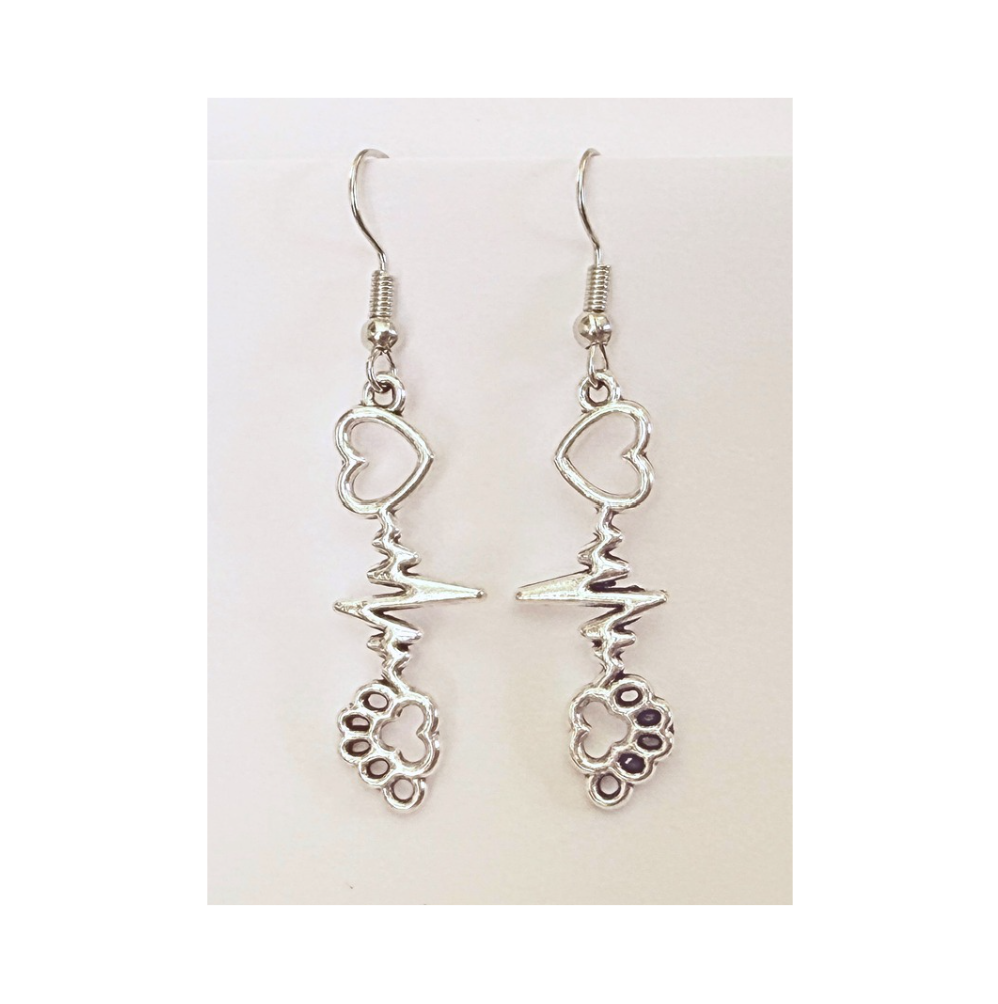 Fido's Heartbeat Earrings