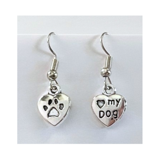 Fido's Love My Dog Earrings