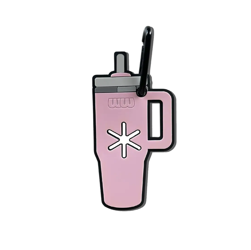 WW Pink Tumbler Used Waste Bag Holder