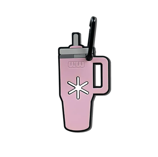 WW Pink Tumbler Used Waste Bag Holder