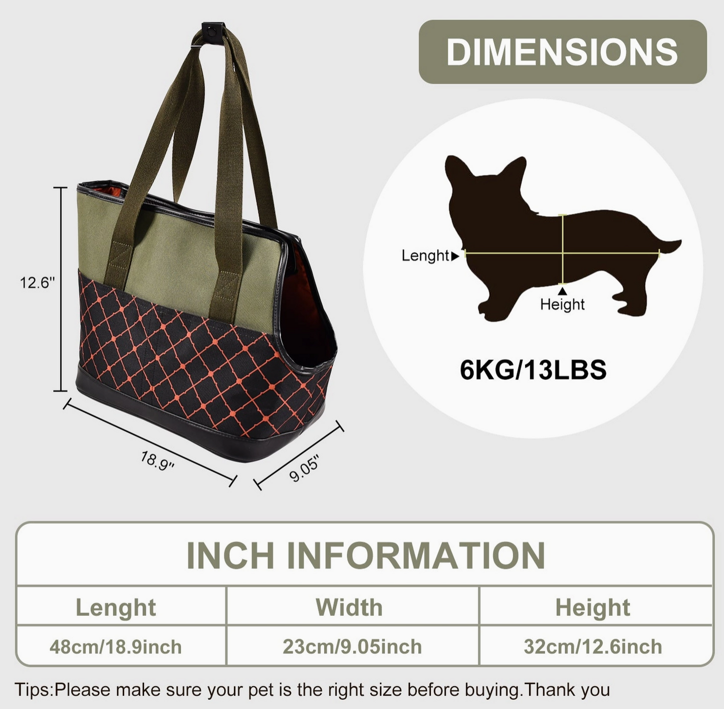 Goopaws Purse Carrier - 2 Colors